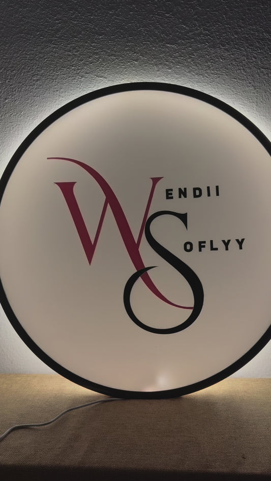 Acrylic sign